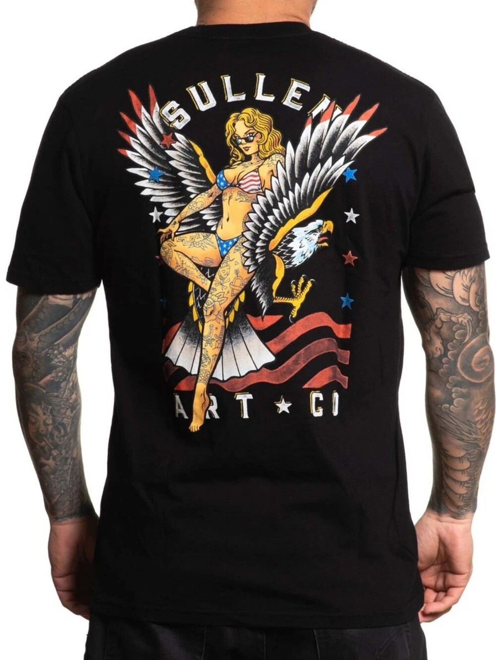 NWT | Sullen Art Collective Memorial Patriotic Premium T-Shirt | Medium